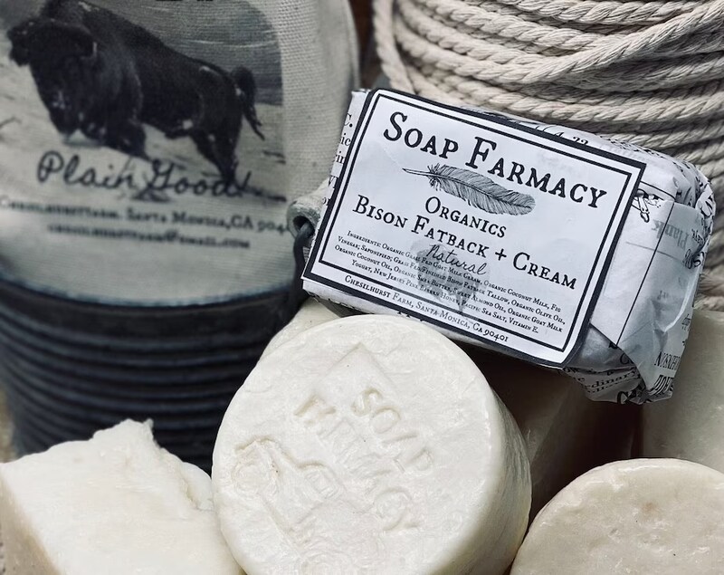 Bison Tallow and Goat Milk Soap, Creamy, Moisturizing